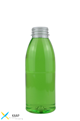 Бутылка ПЭТ Широкое горло 0,5 литра пластиковая, одноразовая (крышка отдельно)