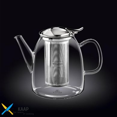 Чайник для заварювання 1500мл скляний Wilmax Thermo WL-888809