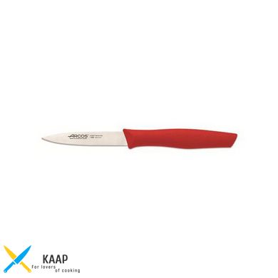 Нож для чистки 8,5 см. Nova, Arcos с красной пластиковой ручкой (188522)