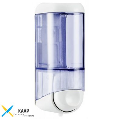 Дозатор жидкого мыла 0,17 л, белый/прозрачный, пластик