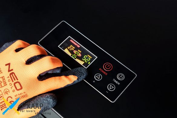 Осушитель воздуха промышленный Neo Tools, 1000Вт, 310м кв., 500м куб./час, 90л/сутки, непрерывный ливень, LCD