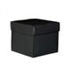Коробка паперова під бургер самозбірна Чорний 120х120х110 мм