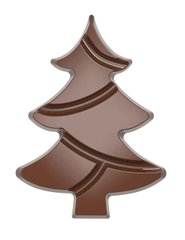 Форма для шоколада "елочка" 139,5x103x12 мм, 1х2/84,5 г. Chocolate World