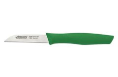 Кухонный нож для чистки 8см. Genova, Arcos с зеленой пластиковой ручкой (188421)