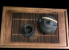 Столик-Чабань для чайной церемонии (чайный) бамбук 57х35х7 см прямоугольный "Тайбэй" T0522