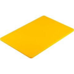Доска разделочная 45х30х1.3 см, Stalgast желтая (341453)