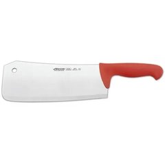 Нож кухонный Секач 24 см., 700 гр. 2900, Arcos с красной пластиковой ручкой (297522)