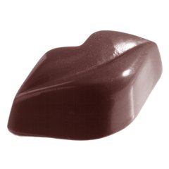 Форма для шоколаду "Губи" 49x26x17 мм, 21 шт x 15 gr