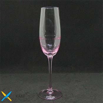 Бокал для шампанского "Розовая мечта", 250мл, УП-4, 9AF9085A