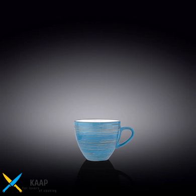 Чашка кавова Wilmax SPIRAL BLUE 75мл WL-669633/A