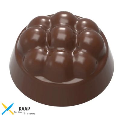 Форма для шоколаду "Сфера" 27,5x15x7,5 мм, 32 шт.x 7,5 gr