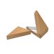 Коробка-треугольник для куска пиццы, пирога 210х180х35 мм бумажная крафт