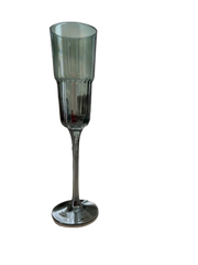 Келих 100 мл для шампанського скляний бірюзовий Грінвіль Olens 432048-2