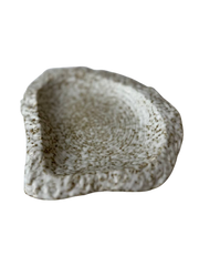 Салатник фігурний у формі каменю 28х24х3,4 см керамічний "Нормандія" 101-2323C