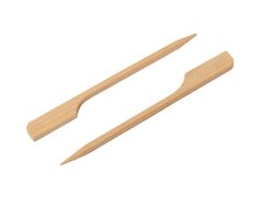 Шпажка для шашлику Японські 90 мм (9 см) 100 шт./пач., бамбукові, Гольф-весло