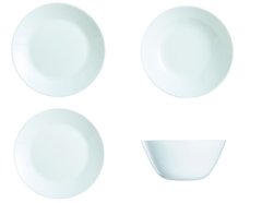 Столовий сервіз тарілок та салатника Arcopal Zelie 19 предметів (L4123)