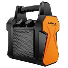 Тепловая пушка электрическая Neo Tools, 2кВт, 20м кв., 139м куб./г, нагр.элемент – керам. (PTC), переносная