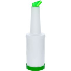 Пляшка для дресингу 1 л. (зелена кришка) 9х33 см. Stalgast
