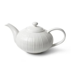 Заварювальний чайник ELEGANCE WHITE 1000 мл (фарфор)
