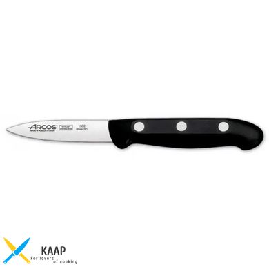 Кухонний ніж для овочів 8 см. Maitre, Arcos із чорною пластиковою ручкою (150200)