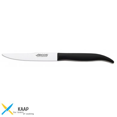 Стіловий ніж для стейку 11 см. Arcos із чорною пластиковою ручкою (372900)