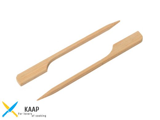Шпажка для шашлыка Японские 90 мм (9 см) 100 шт/уп, бамбуковые, Гольф-весло