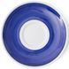 Блюдце caffe latte 16,7 см Blue для серій "Verona/Torino/Roma Millecolori Hand Painted" 34421