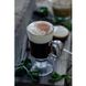 Бокал для кофе Ирландского 250 мл. на ножке с ручкой, стеклянный Pub Irish coffee, Pasabahce