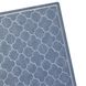 Сервірувальний килимок Fissman 43х30 см екокожа сірий (0694)