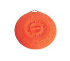Крышка силиконовая 25,5 см. круглая, оранжевая Silikomart