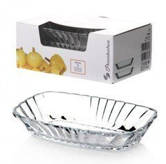 Набір салатників 157х101 мм 2 шт прямокутних скляних Mezze Pasabahce 53702