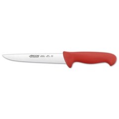 Ніж кухонний для м'яса 18 см. 2900, Arcos із червоною пластиковою ручкою (294722)