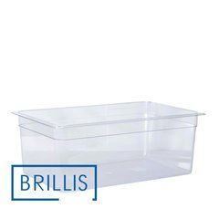 Гастроемность BRILLIS из поликарбоната GN 1/1-200 мм, прозрачная