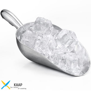 Совок для сипких і льоду 170 мл, 19х6х4 см алюмінієвий