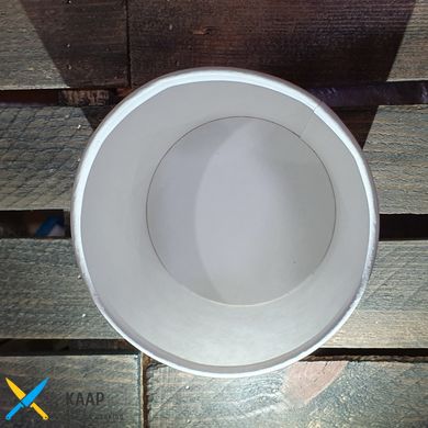 Склянка-піала для морозива 480мл. 5 шт/уп. 11х8,5 см. паперовий, білий