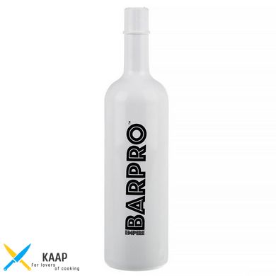 Бутылка "BARPRO" для флейринга белого цвета H 295 мм (шт)