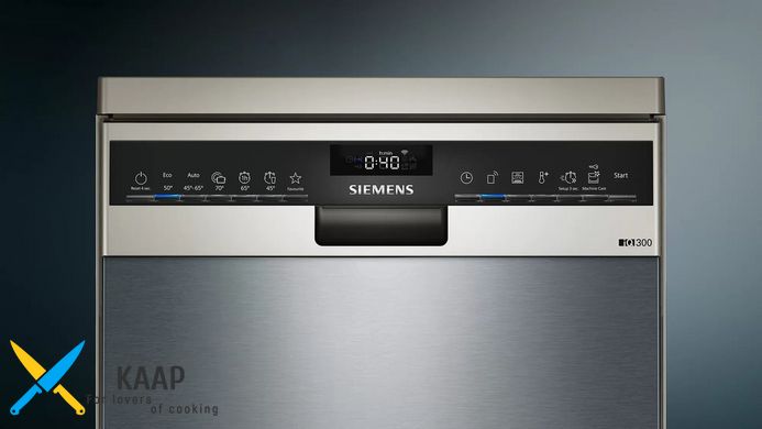 Посудомоечная машина, 9компл., A+, 45см, дисплей, нерж Siemens