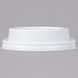 Крышка для стакана из вспененного полистирола 6032 пластиковая, белая 100 шт/уп Dart