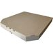 Коробка для пиццы 350х350х37 мм, бурая картонная (бумажная)