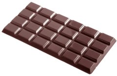 Форма для шоколада "Плитка классическая" 100x50x5 мм, 6 шт.