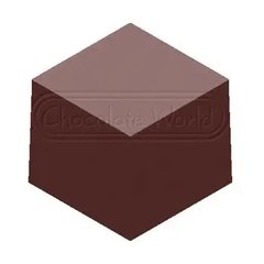 Форма для шоколаду "Зміїна шкіра" 22.5x22.5x20 мм