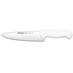 Кухонный нож поварской 20 см. 2900, Arcos с белой пластиковой ручкой (292124)