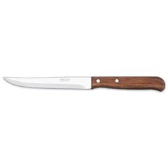 Нож кухонный зубчатый для овощей 13 см. Latina, Arcos с коричневой деревянной ручкой (100801)