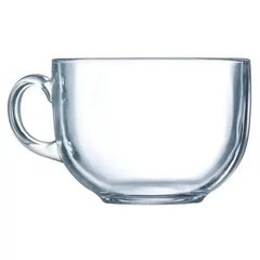Чашка-Бульйонниця 500 мл. скляна з ручкою JUMBO, Luminarc
