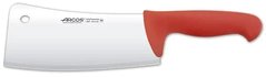 Секач кухонный 220 мм 540 гр. полипропиленовая красная ручка серия "2900" Arcos