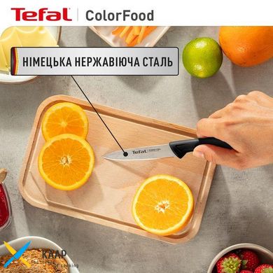 Нож для овощей ColorFood, длина лезвия 8 см, черный Tefal !R_K2731204