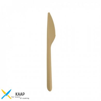 Нож столовый одноразовый PP 17,8 см полипропиленовый Крафт