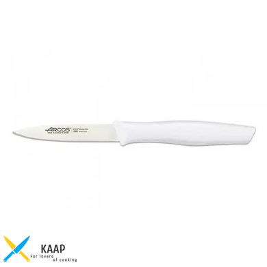 Нож для чистки 8,5 см. Nova, Arcos с белой пластиковой ручкой (188524)