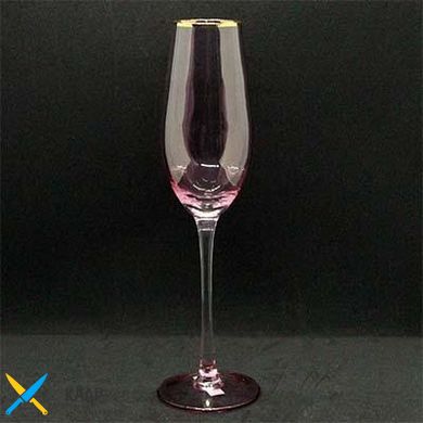 Келих для шампанського "Рожевий фламінго", 250мл, УП 4, WO001-1