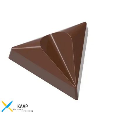 Форма для шоколаду "Праліно Руби" 39,5x34,5 H 13,5 мм, 21 шт x 8,5 gr